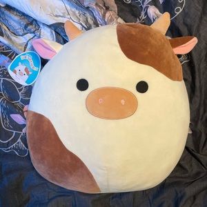16” Ronnie the cow (tags included) HTF Squishmallow